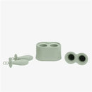Ezpz - Tiny Popsicle Mold Set with Wands, Sage Green Image 3