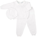 Feltman Brothers - Take Me Home Cable Knit Two Piece With Hat White Image 1