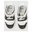 Fendi Baby - Babylace Up Velcro Ff Detailed Sneakers  Image 2