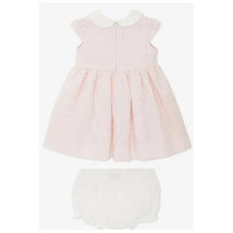 Fendi Baby - Cotton Jacquard Baby Dress, Pink Image 2