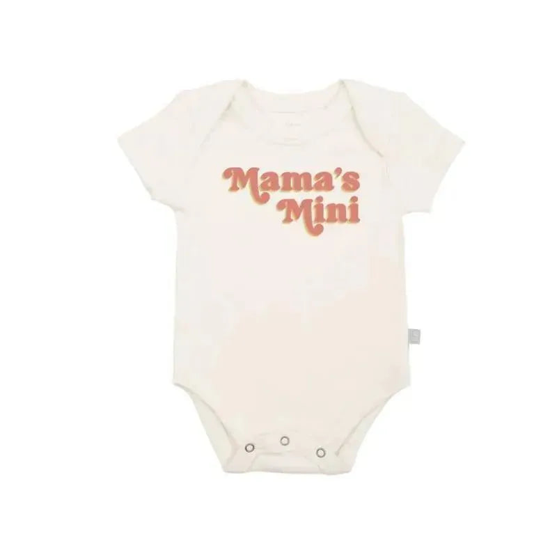 Finn + Emma - Graphic Bodysuit Love Dad, Beige Image 1