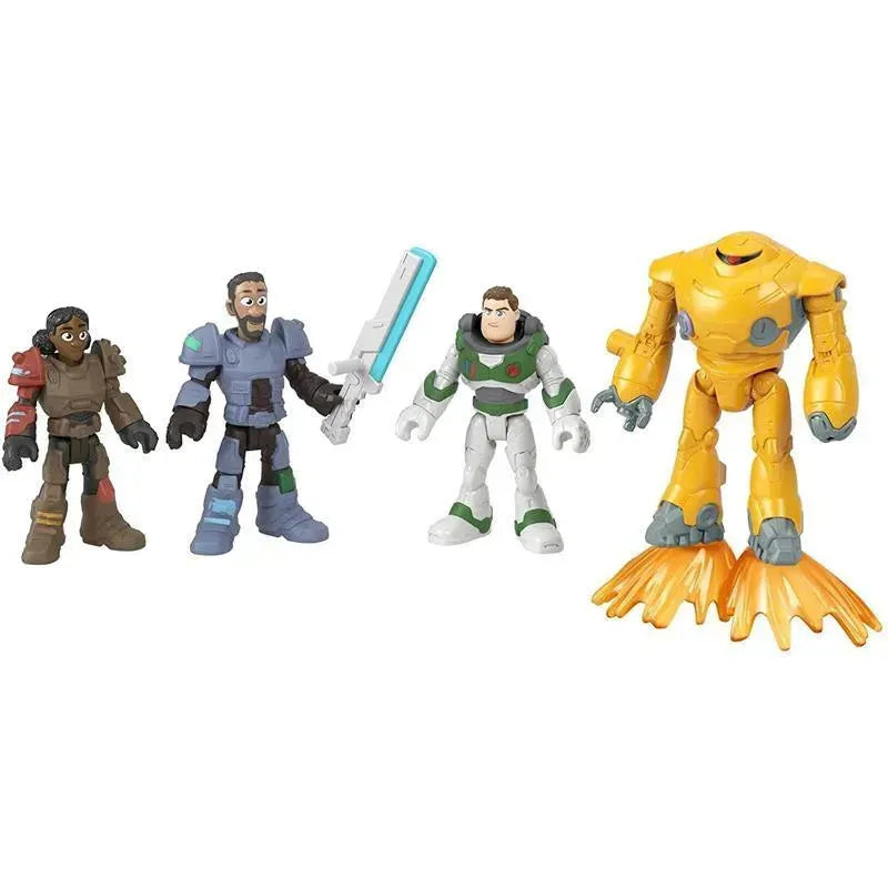 Fisher-Price - 4Pk Imaginext Disney Pixar Lightyear Jr. Zap Patrol Figures Image 1