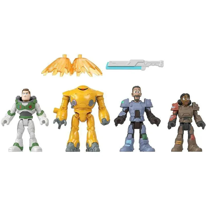 Fisher-Price - 4Pk Imaginext Disney Pixar Lightyear Jr. Zap Patrol Figures Image 2