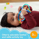 Fisher Price - Baby Toys Twist & Teethe Otter 2-In-1 Image 2