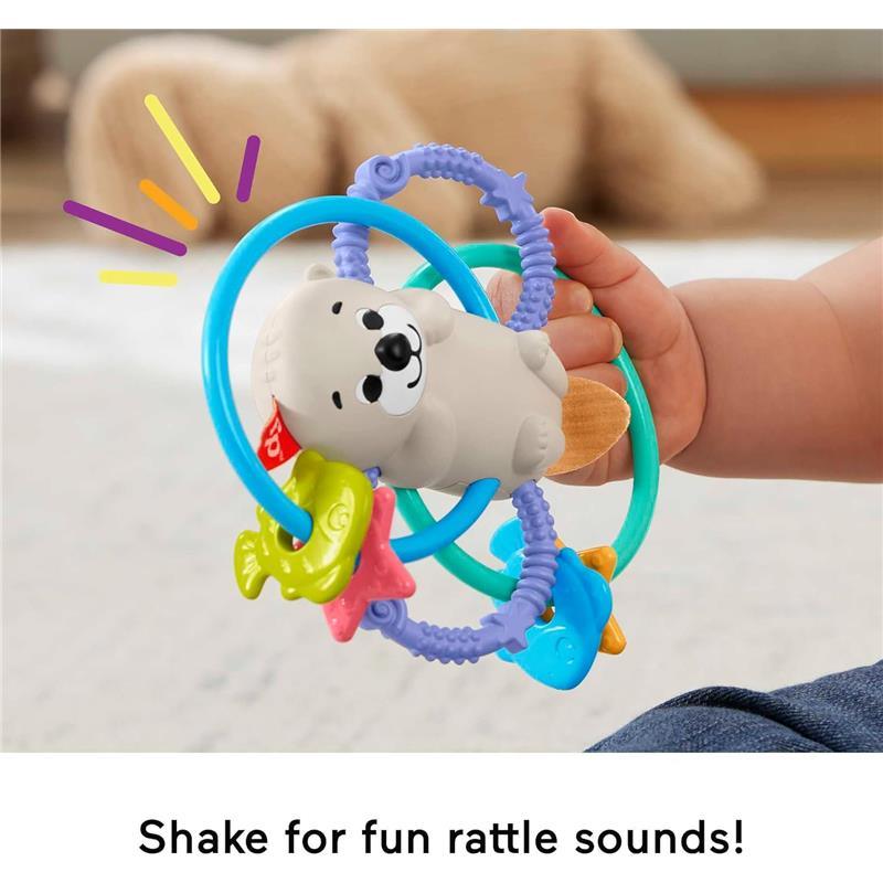 Fisher Price - Baby Toys Twist & Teethe Otter 2-In-1 Image 3