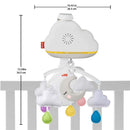 Fisher Price Calming Clouds Mobile, Soother Crib Toy Nursery Sound Machine Image 11