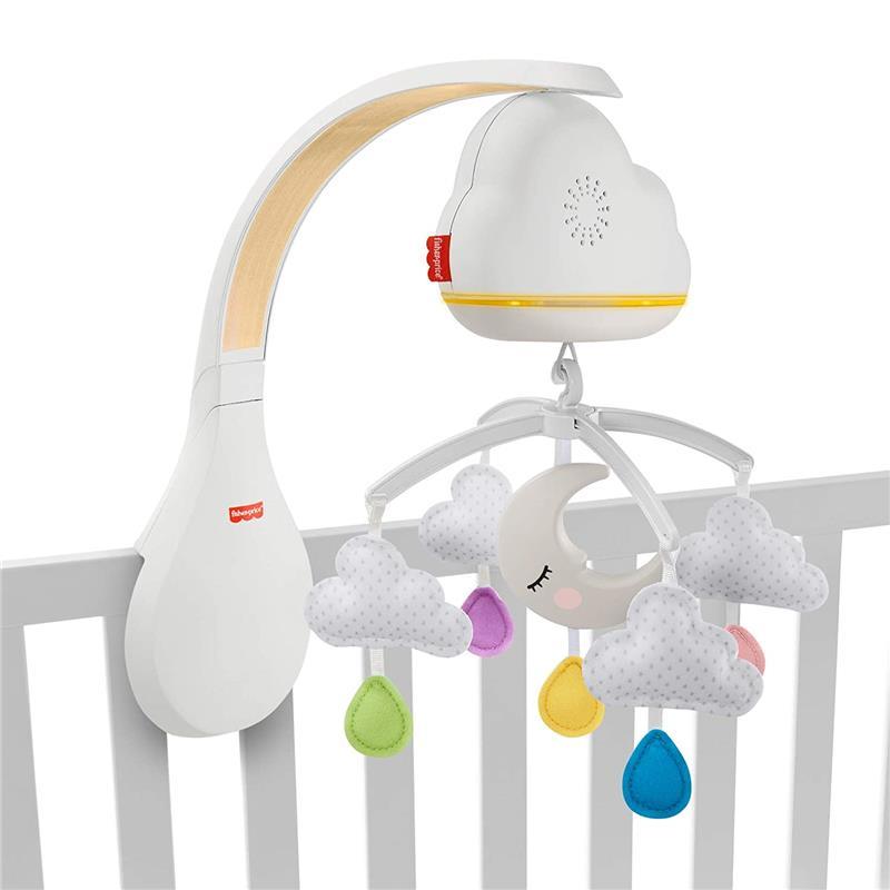 Fisher Price Calming Clouds Mobile, Soother Crib Toy Nursery Sound Machine Image 7