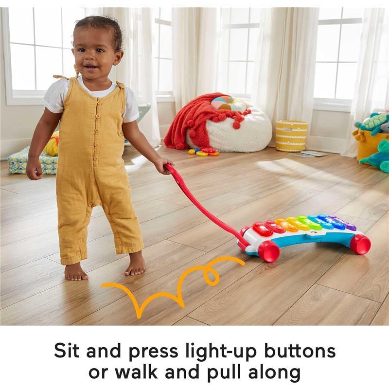Fisher Price - Giant Light-Up Xylophone Pull Toy Image 3