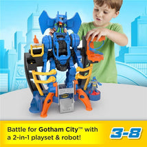 Fisher Price - ?Imaginext DC Super Friends Batman Playset, Robo Command Center with Batman & Robin Figures Image 2