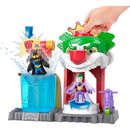 Fisher Price - Imaginext DC Super Friends Batman Toy The Joker Funhouse Playset Color Changers with 2 Figures Image 3