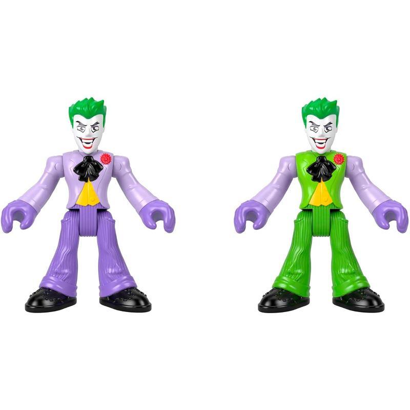 Fisher Price - Imaginext DC Super Friends Batman Toy The Joker Funhouse Playset Color Changers with 2 Figures Image 4