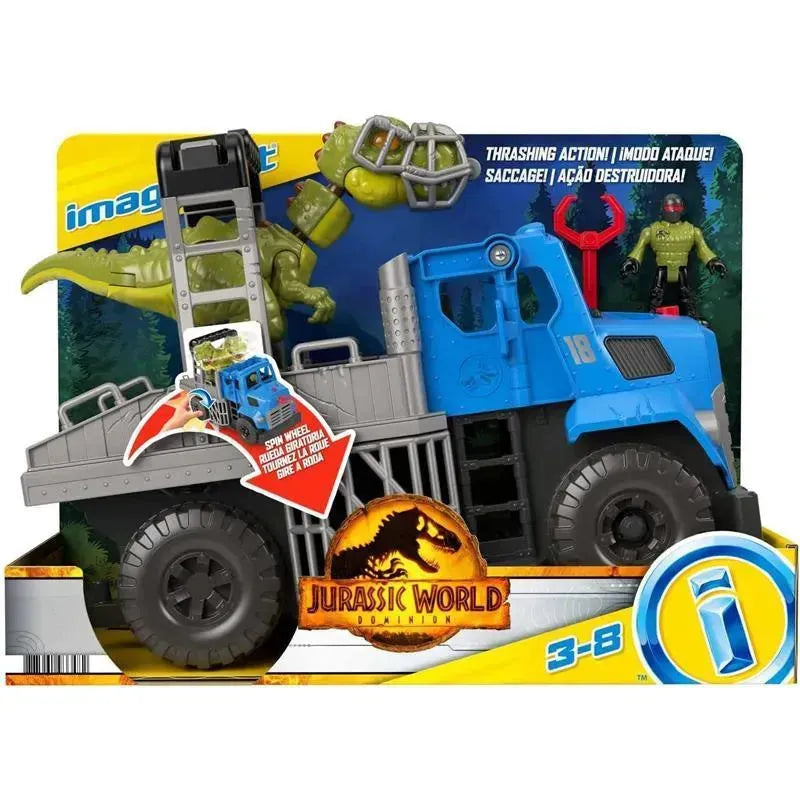 Fisher Price - Imaginext Jurassic World Dominion Break Out Dino Hauler Vehicle Image 3