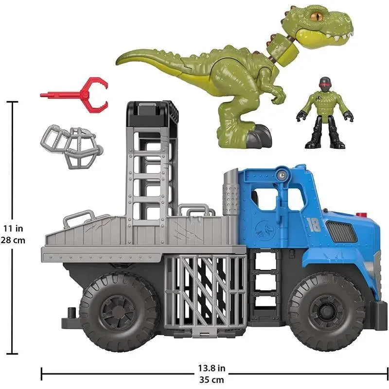 Fisher Price - Imaginext Jurassic World Dominion Break Out Dino Hauler Vehicle Image 4