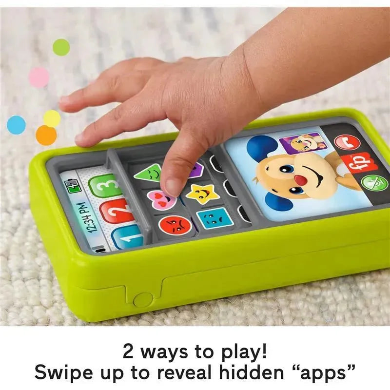 Fisher Price - Laugh & Learn 2-in-1 Slide to Learn Smartphone with Lights & Music Image 4