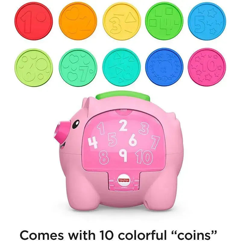Fisher-Price Laugh & Learn Count & Rumble Piggy Bank Image 11