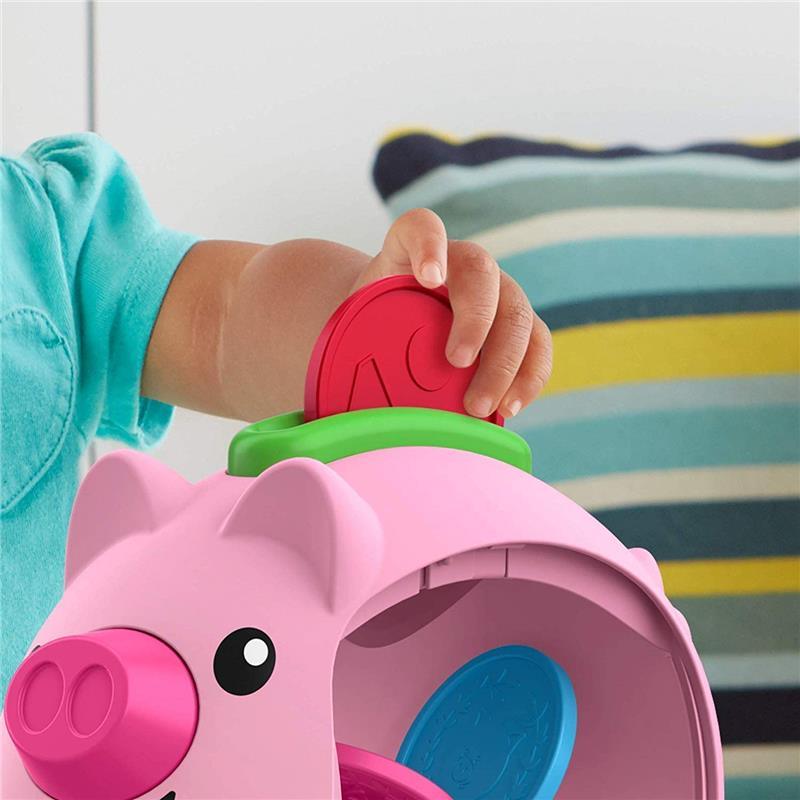 Fisher-Price Laugh & Learn Count & Rumble Piggy Bank Image 3