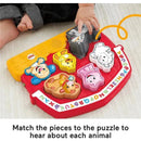 Fisher Price - Laugh & Learn Toddler Shape Sorting Toy Farm Animal Puzzle Image 4