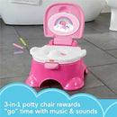 Fisher Price - 3-in-1 Unicorn Tunes Potty Training Toilet Image 2