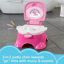 Fisher Price - 3-in-1 Unicorn Tunes Potty Training Toilet Image 2