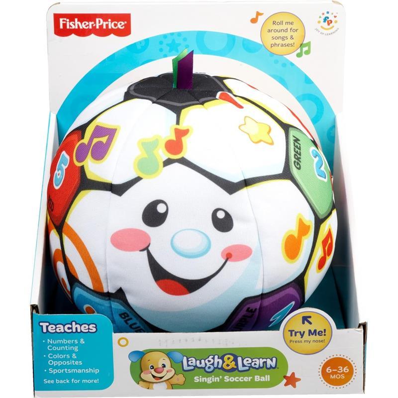 Fisher Price - Singin’ Soccer Ball Plush With Sounds Image 7