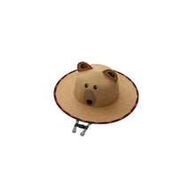 Flap Jack Kids Lifeguard Straw Hat Bear Image 1