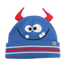 FlapJack Kds Knitted Beanie-Monster Image 1