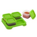 Fresh Baby Food Unbreakable Cubes - Green (2 Oz) Image 2