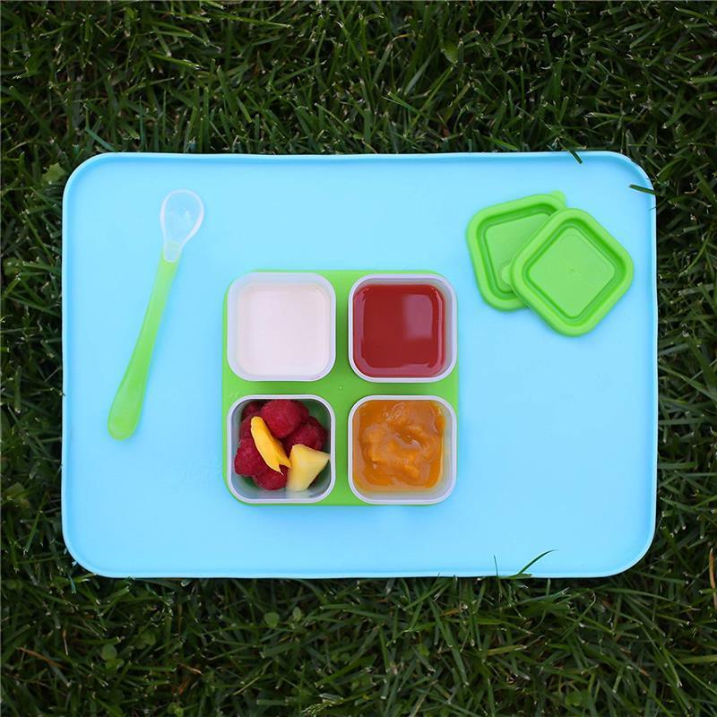 Fresh Baby Food Unbreakable Cubes - Green (2 Oz) Image 5