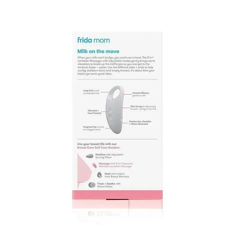 Frida Mom - 2-In-1 Heat And Vibration Lactation Massager Image 7