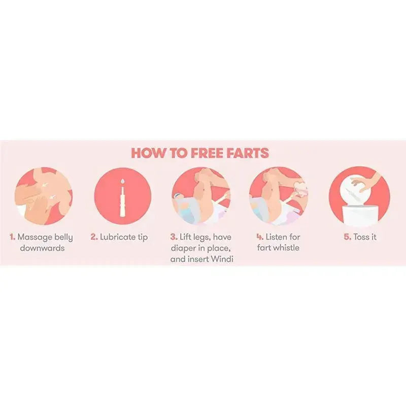 FridaBaby Windi The Gasspasser - Gas and Colic Reliever for Babies 10 count Image 4