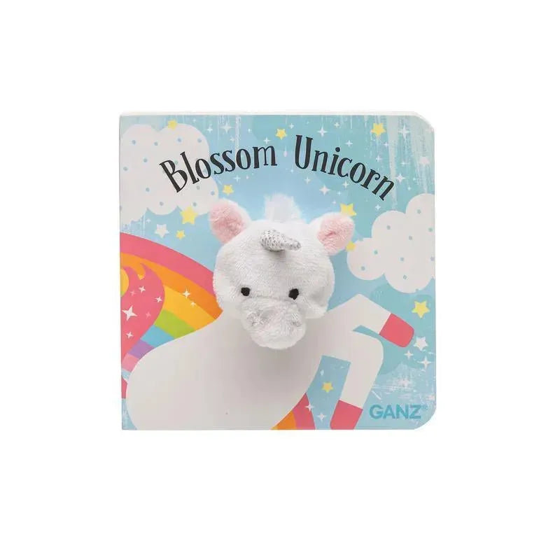 Ganz - Finger Puppet Book Blossom Unicorn Image 1