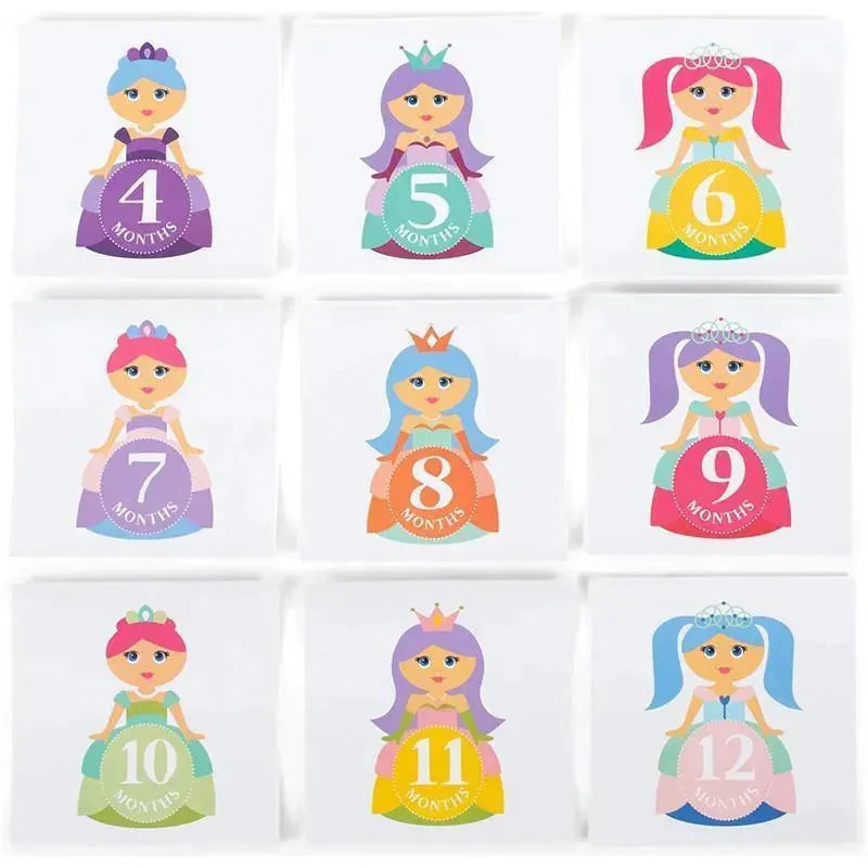 Ganz Monthly Princess Belly Sticker Image 3