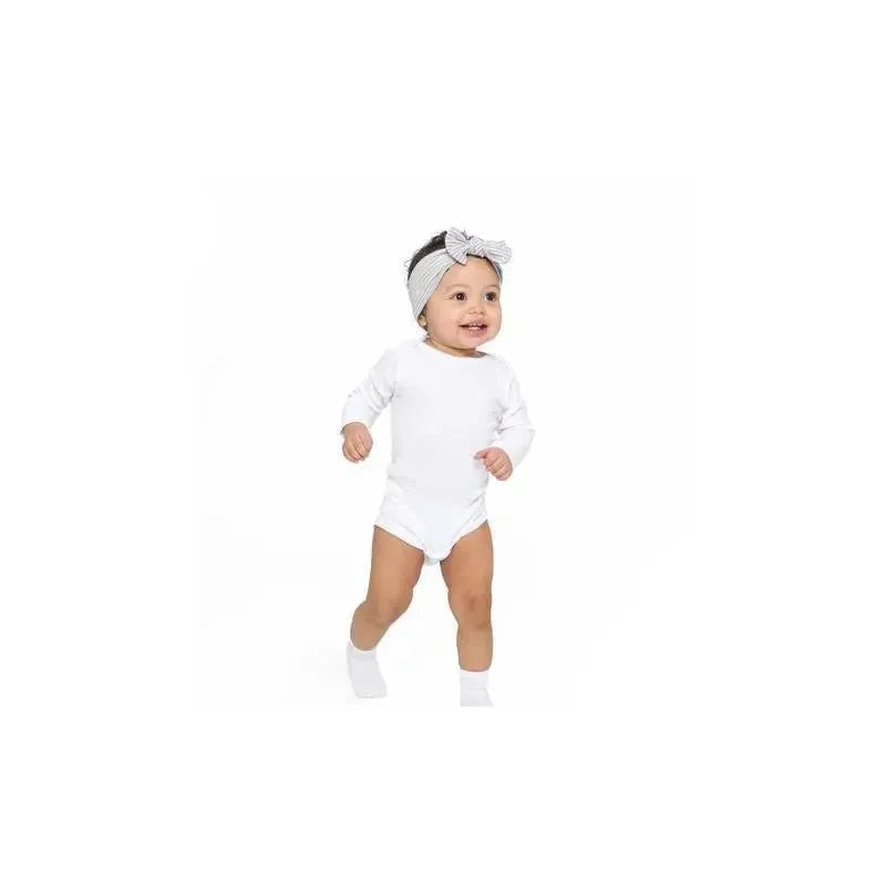 Gerber 3Pk Long Sleeve Onesies Withe Image 3