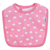 Gerber - 3Pk Terry Dribbler Bib, Pink Fox One Size Girl Image 3