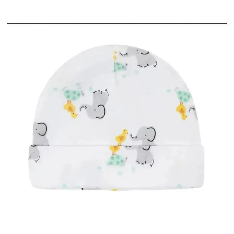 Gerber- 4 pk Cap Neutral Baby Animals 0-6 Image 3