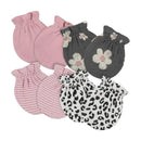 Gerber - 4Pk Baby Mittens - Girl Leopard Image 1