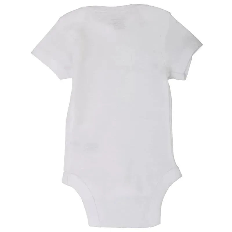 Gerber - 5Pk Short Sleeve Onesies Bodysuits, White Image 2