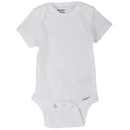 Gerber - 5Pk Short Sleeve Onesies Bodysuits, White Image 3