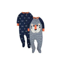 Gerber Baby Boys 2-Pack Sleep N' Play Tiger, Blue Image 1