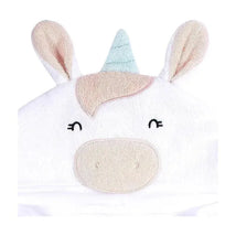 Gerber - Baby Hooded Bath Towel & Washcloths, Unicorn Image 2