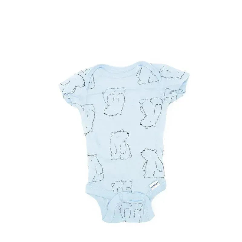 Gerber Bear Packaged 5pk Baby Boy Onesies Image 3
