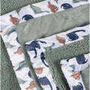 Gerber Bedding - 1Pk 2Ply Plush Blanket, Dino Time Image 5
