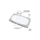 Gerber Baby Boy Dotted Grey Changing Pad Cover Image 3