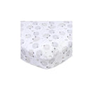 Gerber Bedding - 1Pk Changing Pad Cover Neutral, Sheep Clouds Image 1