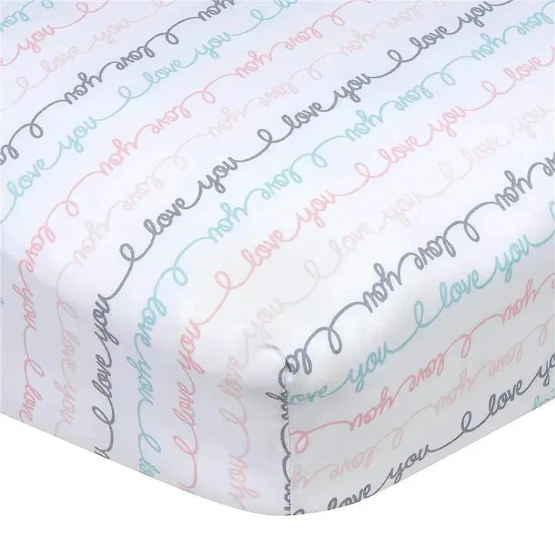 Gerber Bedding - 1Pk Fitted Baby Crib Sheet - Girl Butterfly Image 1