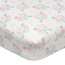 Gerber Bedding - 1Pk Fitted Baby Crib Sheet - Girl Princess Image 1