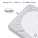 Gerber Bedding - 1Pk Fitted Baby Crib Sheet - Neutral Sheep Cloud Image 3