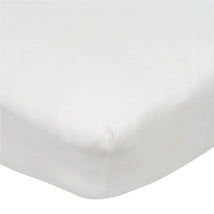 Gerber Bedding - 1Pk Fitted Baby Crib Sheet - Neutral White Image 1