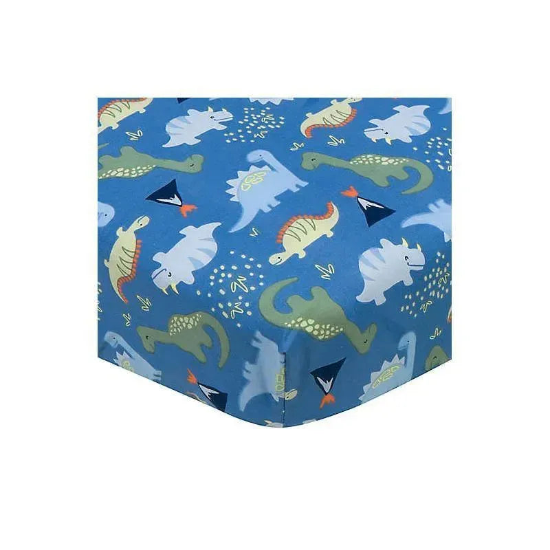 Gerber Bedding - 1Pk Fitted Crib Sheet - Boy Dino Space Image 1