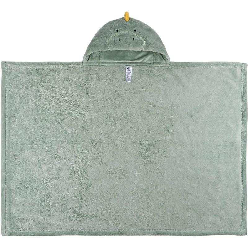Gerber Bedding - 2Pc Security Blanket & Hooded Blanket Set, Boy Dino Time Image 8